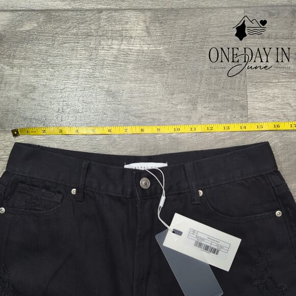 Endless Rose Distressed Jeans Size 30 (10) - Picture 3 of 6